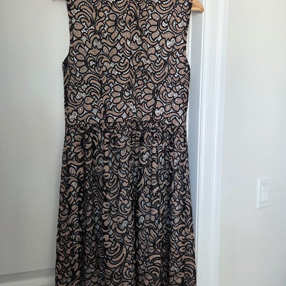 Betsey Johnson Girlhoodcore Lace Sleeveless collared dress Size 8 - Picture 2 of 6